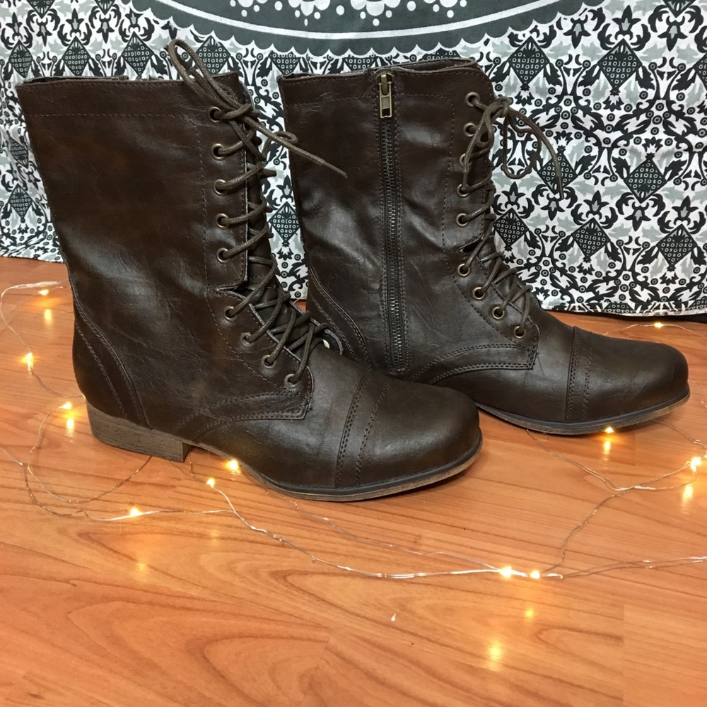 Madden girl brand new brown boots